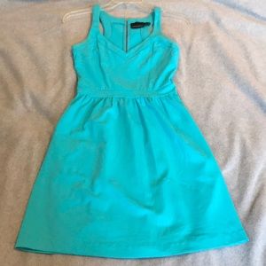 Beautiful blue dress! Size S. Worn once!